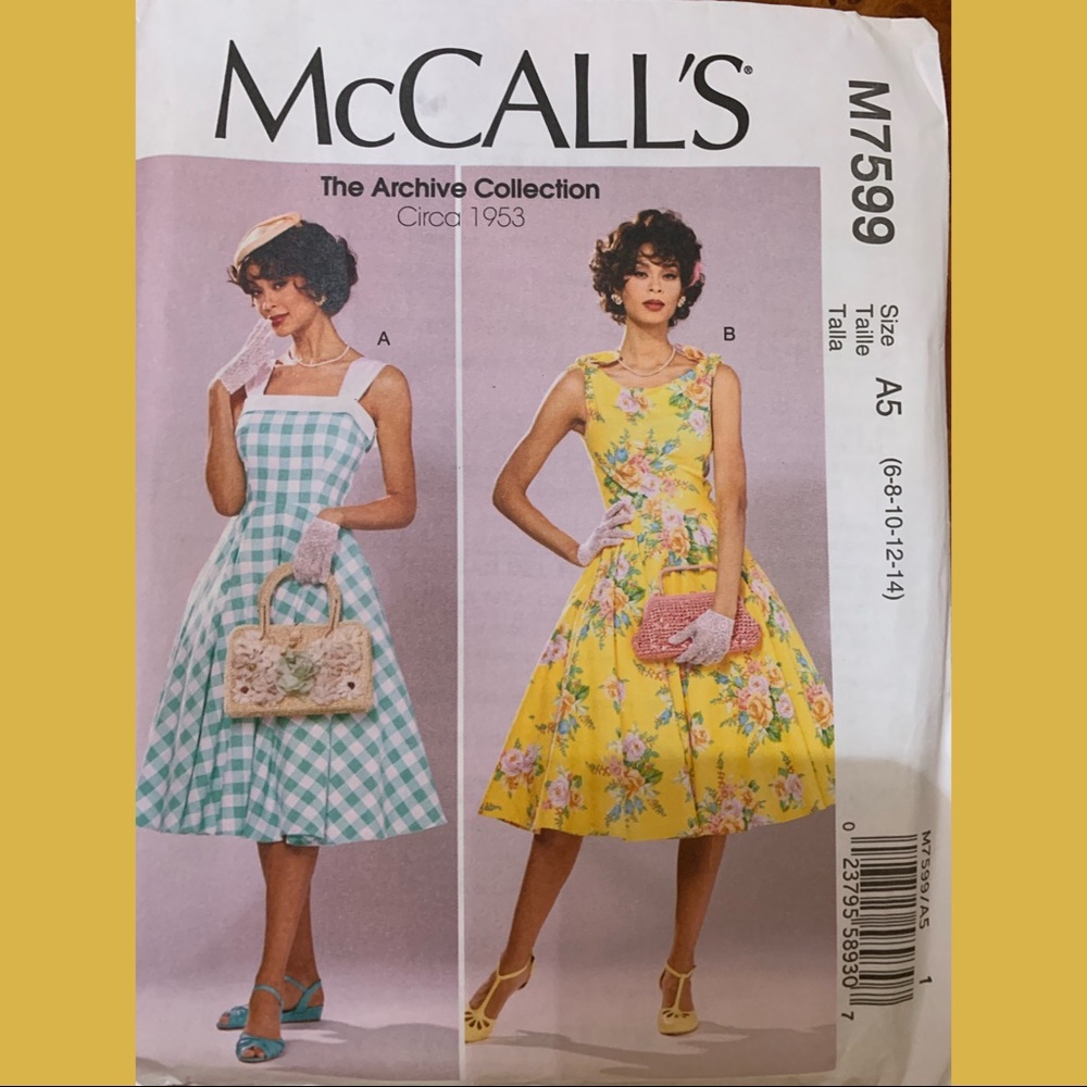 McCall’s 1953 Dress